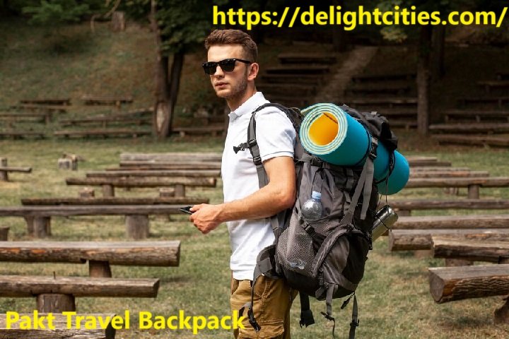 Pakt Travel Backpack