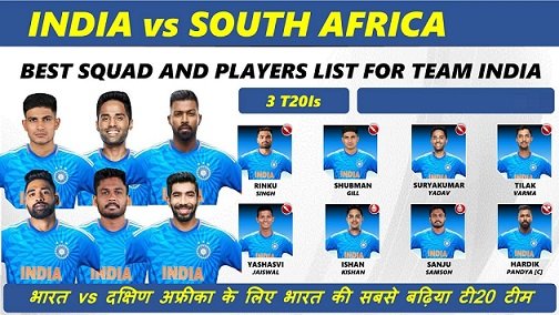 South Africa Tour India Squad