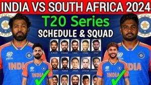 Indian team for the South Africa tour