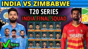 India Squad for Zimbabwe Tour 2025