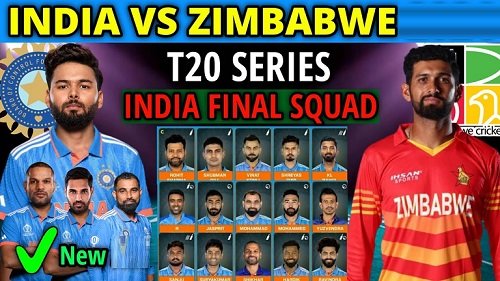 India Squad for Zimbabwe Tour 2025