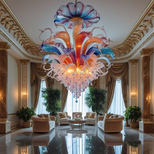 Murano Glass Chandelier